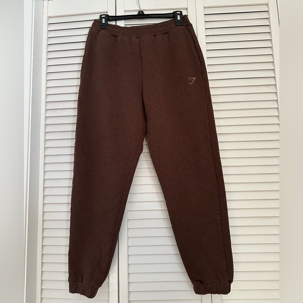 Gymshark Dark Brown Sweatpants